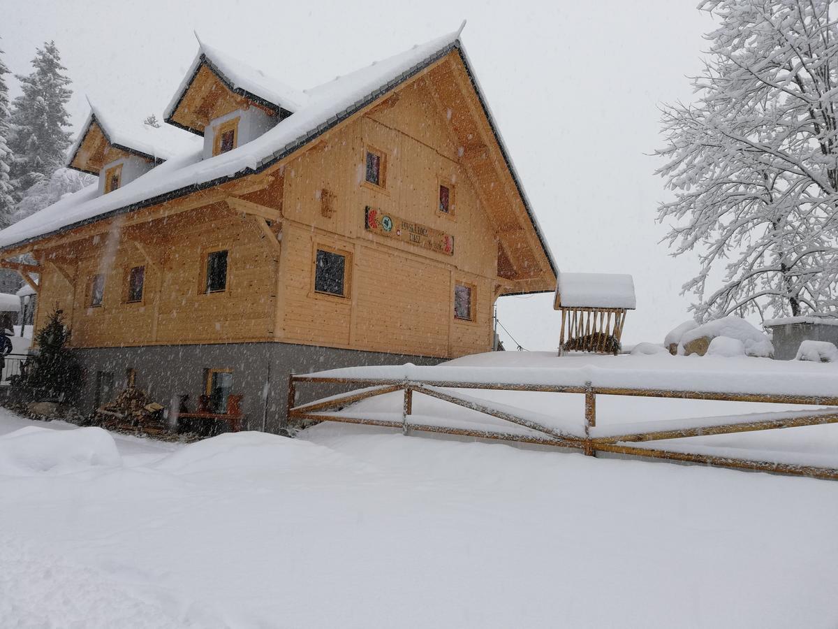 Koca Na Talezu Bed and Breakfast Ribno Zewnętrze zdjęcie