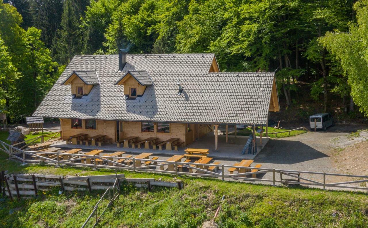 Koca Na Talezu Bed and Breakfast Ribno Zewnętrze zdjęcie
